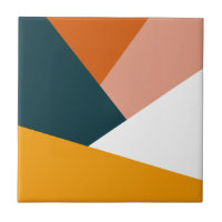 Modernes abstraktes geometrisches Farbmuster