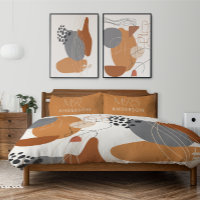 Modernes abstraktes geometrisches Foto Mitte des J