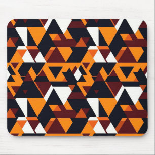 Modernes abstraktes geometrisches Muster 1 - Mausk Mousepad