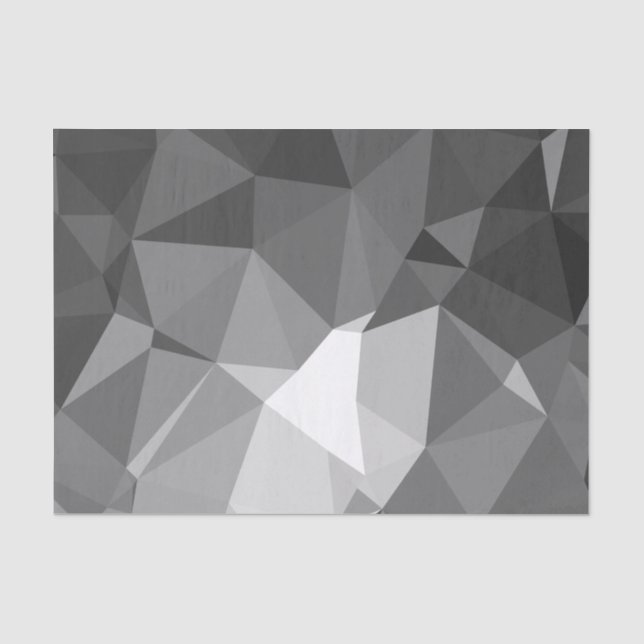 Modernes Abstraktes geometrisches Muster - Ritters Seidenpapier (Vorderseite)