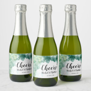 Modernes Abstraktes Grünes Wasserfarben Mini