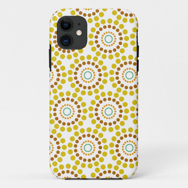 Modernes abstraktes iPhone/iPad Gehäuse Case-Mate iPhone Hülle (Rückseite)