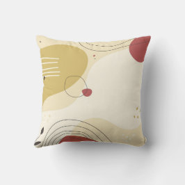 Modernes Abstraktes Kissen