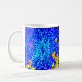 Modernes Abstraktes Kunstgemälde Kaffeetasse
