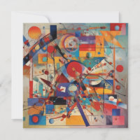 Modernes Abstraktes Kunstwerk