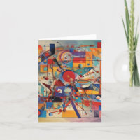 Modernes Abstraktes Kunstwerk