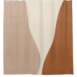 Modernes Abstraktes Mittelalter Duschvorhang