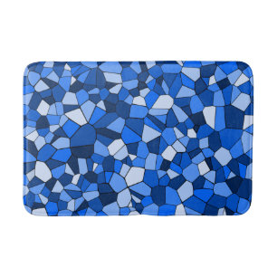 Modernes Abstraktes Mosaik-Muster Badematte