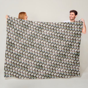 Modernes abstraktes Muster 1213 - Fleece Blanket