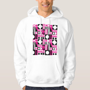 Modernes abstraktes Muster Mitte des Jahrhunderts. Hoodie