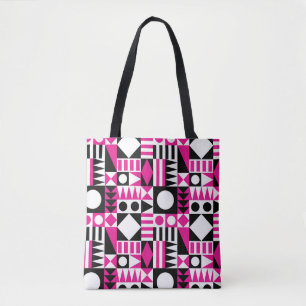 Modernes abstraktes Muster Mitte des Jahrhunderts. Tasche