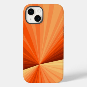 Modernes Abstraktes Orange Red Vanilla Graphic Fra Case-Mate iPhone 14 Hülle