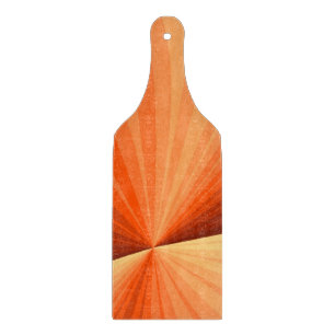 Modernes Abstraktes Orange Red Vanilla Graphic Fra Schneidebrett