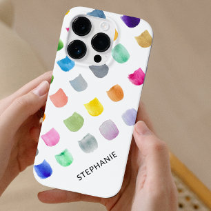 Modernes Abstraktes Personalisiert Case-Mate iPhone 14 Pro Hülle