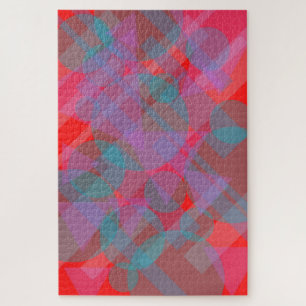 Modernes Abstraktes Rot 002