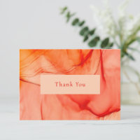Modernes Abstraktes Rotes Orange Elegantes