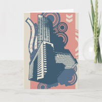 Modernes Abstraktes Stadtbild