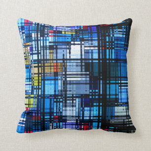Modernes abstraktes Throw-Kissen Kissen