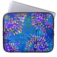 Modernes Abstraktes Unterwasser-Ferns Laptop-Sieb