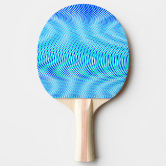 Modernes Abstraktes Wasser Sommer Psychedelic Trip Tischtennis Schläger