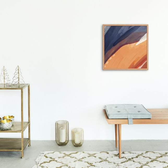 Modernes Abstraktes Wasserfarbenglanzposter Poster (Von Creator hochgeladen)