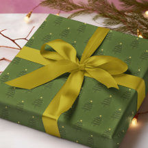 Modernes Abstraktes Weihnachtsbaum Grünes Weihnach