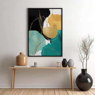 Modernes Abstraktes Zen-Poster Poster