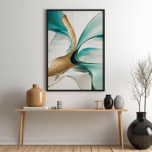 Modernes Abstraktes Zen-Poster Poster