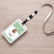 Modernes Abzeichen Minimalistischer Mitarbeiter