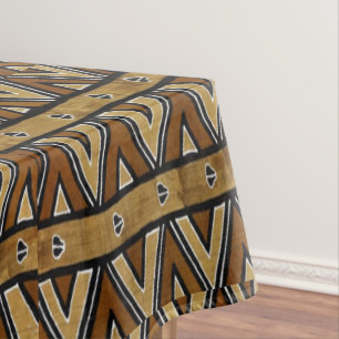 Modernes afrikanisches Schmuckmuster Tischdecke