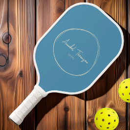 Modernes Aqua Splash aus dem Mittelalter | Name de Pickleball Schläger