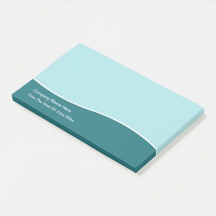 Modernes, Aquamarines Design Post-it Klebezettel