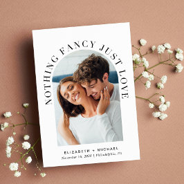 Modernes Arch Foto Nichts Extravagant nur Liebe Ho Einladung