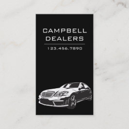 Modernes Auto für den Beruflichen Handel Visitenkarte