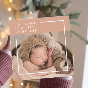 Modernes Baby-Foto   Du machst mein Leben ein komp