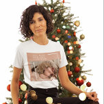 Modernes Baby-Foto | Du machst mein Leben ein komp T-Shirt<br><div class="desc">Modernes Baby-Foto | Du machst mein Leben ein komplettes Geschenk</div>