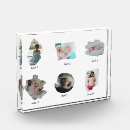 Modernes Baby Fotos Collage