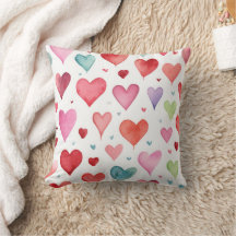 Modernes Baby Girl Kinderzimmer Herzmuster