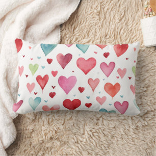 Modernes Baby Kinderzimmer Herzmuster Lendenkissen