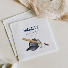 Modernes Baseball-Themenpapier Napkin Serviette