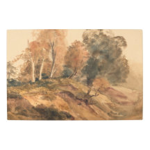 Modernes Bauernhaus Herbst Herbstlandschaft Malere