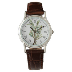 Modernes Bauernhaus Vintag Botanischer Junior Armbanduhr