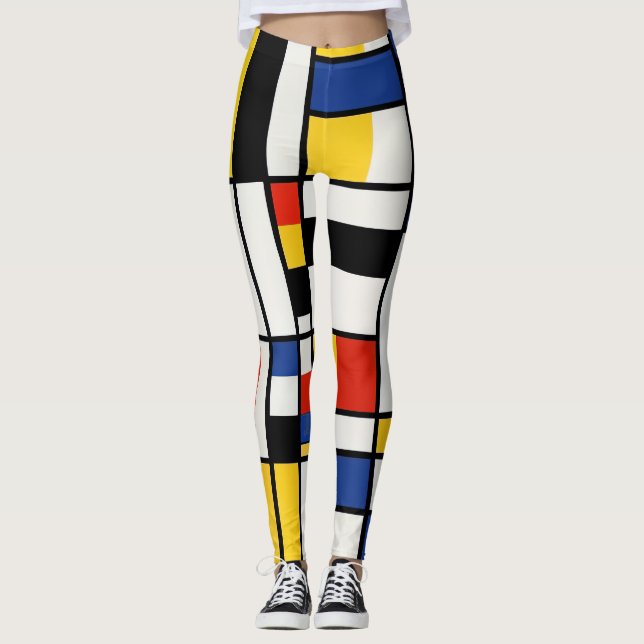 Modernes Bauhaus Design 04 perfekt für Leggings (Vorderseite)