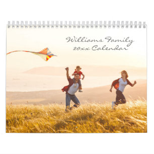 Modernes, benutzerdefiniertes Foto der 2022-Famili Kalender