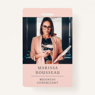 Modernes Berufliches Business Consultant Foto Ausweis