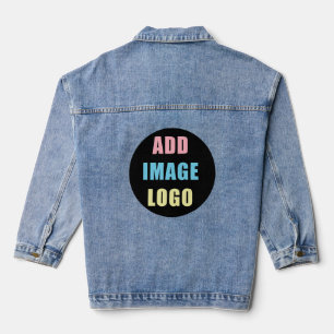 Modernes Berufliches Firmenlogo Jeansjacke