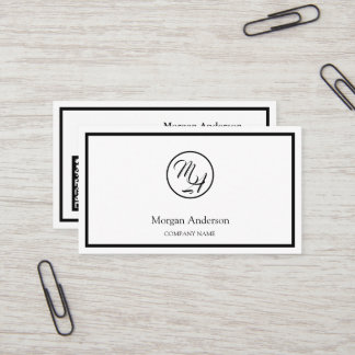 Modernes Berufliches QR-Code-Business-Logo Visitenkarte