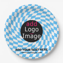 Modernes Berufliches Schachbrett für kundenspezifi Pappteller