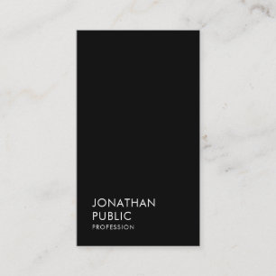 Modernes Berufliches Template Minimalistisch Visitenkarte