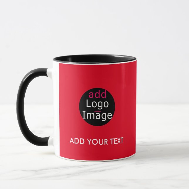 Modernes, Berufliches und individuelles Business R Tasse (Links)